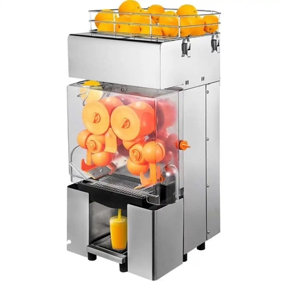 Un buen precio. Casilla de acero inoxidable Maquina de jugo de naranja con características de seguridad Seguridad cortada con interruptor y sin jugo de piel en línea