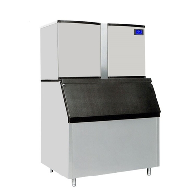 Un buen precio. Máquina para hacer hielo ecológica Construcción de acero inoxidable fuerte y compresor importado en línea