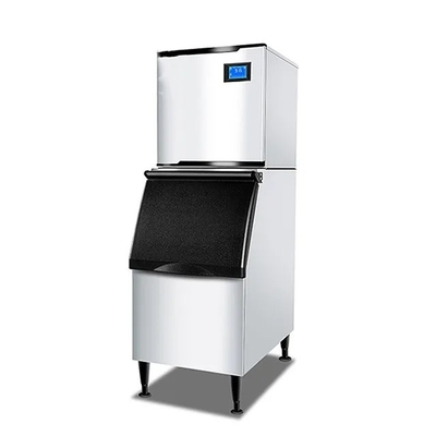 Un buen precio. Ahorro de energía 300KG/24h Ice Maker Cubo comercial de acero inoxidable Ice Maker Máquina de hielo comercial precio en línea