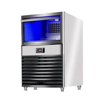 Un buen precio. Fabrica máquina de hacer hielo comercial para restaurante bar bebida fría 30kg/24h 110/220V portátil fabricante de cubo de hielo en línea