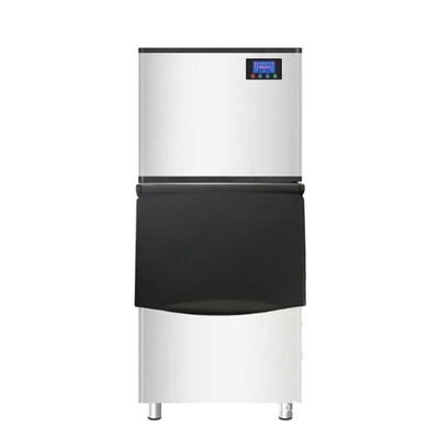 Un buen precio. 100 kg/500 kg Alta calidad de acero inoxidable Mejor fabricante de hielo comercial de hielo claro Máquina para hacer cubos de hielo para alimentos y bebidas en línea