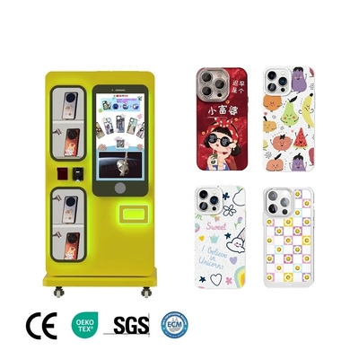 Un buen precio. Fabrica directa de autoservicio automático personalizado de bricolaje máquina expendedora de caja telefónica personalizada máquina expendedora de caja telefónica en línea