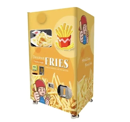 Un buen precio. Comercial Máquina de venta de papas fritas automática al aire libre en línea