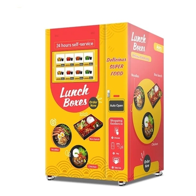 Un buen precio. Máquina de venta con cinta transportadora de arroz y alimentos en línea