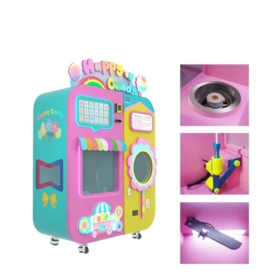 Un buen precio. Nuevo diseño máquina de algodón de azúcar con la venta automática de algodón máquina expendedora de algodón de azúcar en línea