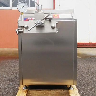 Un buen precio. Máquina de mezcla de homogeneización de leche homogeneización a pequeña escala en línea
