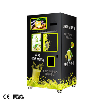 Un buen precio. Máquina de venta de jugo de naranja recién exprimido de buena calidad para alimentos y bebidas Máquina comercial para hacer jugo de frutas en línea