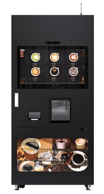 Un buen precio. LE308F Máquina de venta inteligente de café fresco molido con hielo o caliente, té con leche (versión con pantalla horizontal) en línea